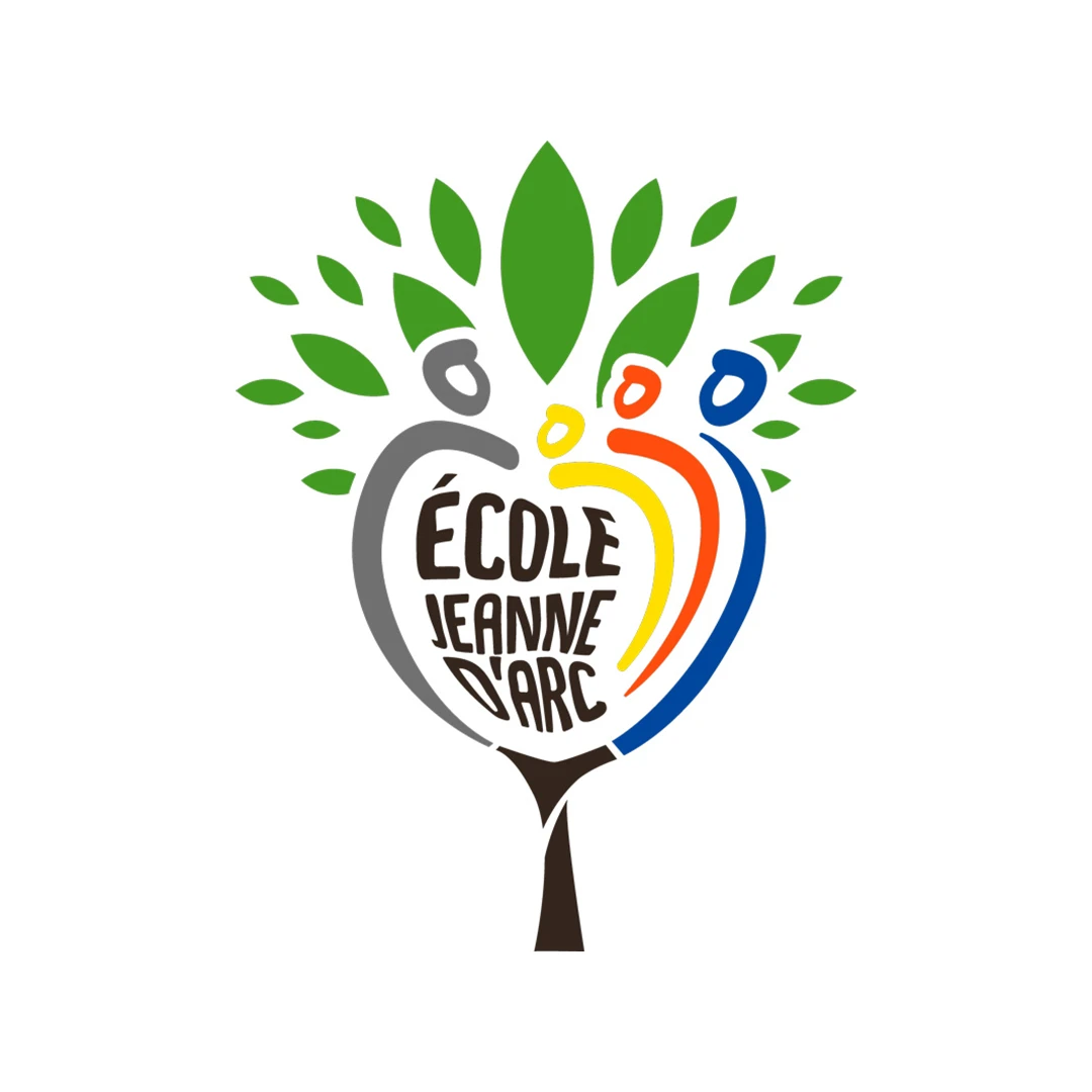 Ecole privée Jeannne d'Arc de Graulhet (Logo vertical)