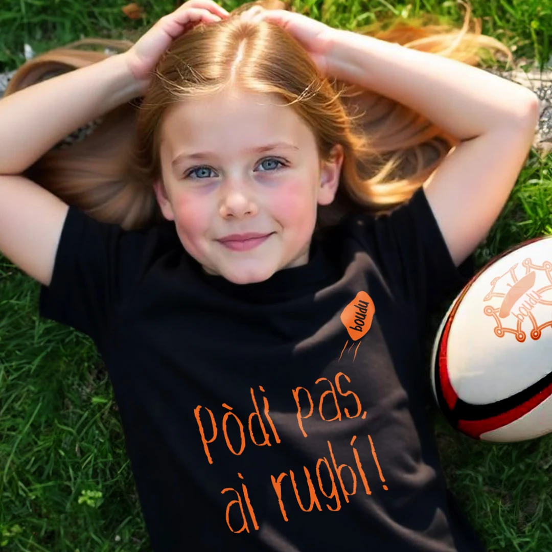Montage photographique pour le t-shirt boudu