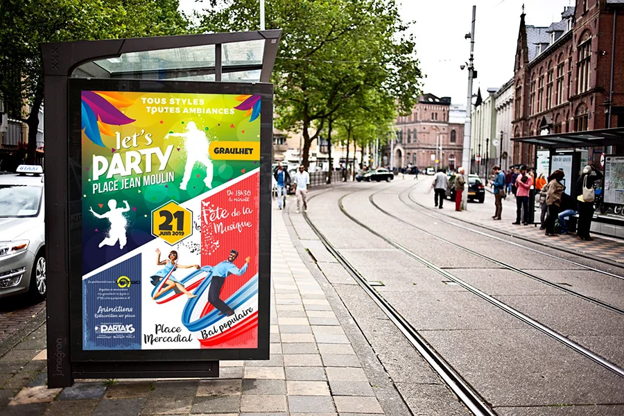 Affiche Fête de la Musique 2019 - Parta'G
